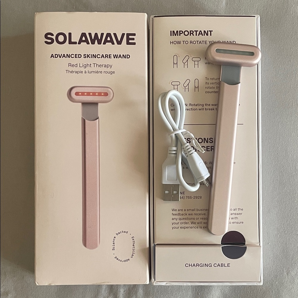 Solawave Advanced Skincare Wand - Pink
